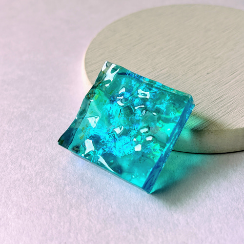 幻想海ver海のオブジェ（ターコイズブルー） / 置物