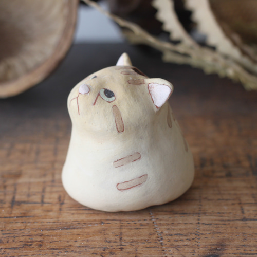 猫　一輪挿し 動物一輪挿し シャム猫（受注生産） 一輪挿し・花瓶・花器 COCOSTONE