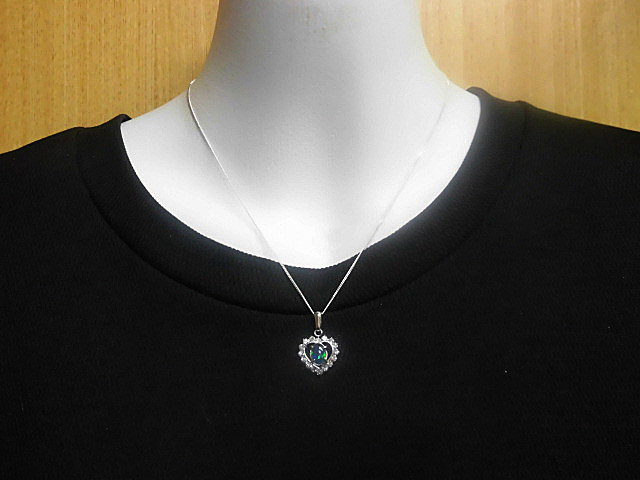 天然石 SILVER925オパールネックレス(ペンダント) 　　　240101208