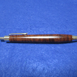 リングギジーバール　アイバール　カーリー杢　椿油仕上げ　木軸ボールペン(シャープペンシル)　希少材　 4枚目の画像