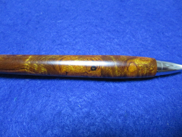 デザートアイアンウッド　バール　キヌカオイル仕上げ　木軸ボールペン(シャープペンシル)　希少材　 8枚目の画像