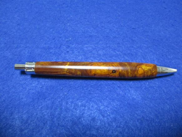 デザートアイアンウッド　バール　キヌカオイル仕上げ　木軸ボールペン(シャープペンシル)　希少材　 3枚目の画像