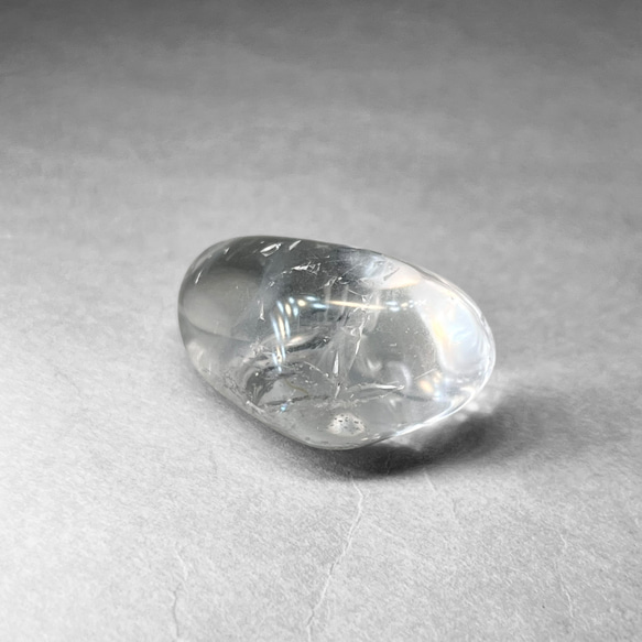 Minas Gerais crystal tumble / ミナスジェライス州水晶タンブル 4 4枚目の画像