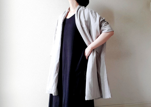 全14色】ふわりと軽い着心地❤️ ダブルガーゼのロングカーディガン