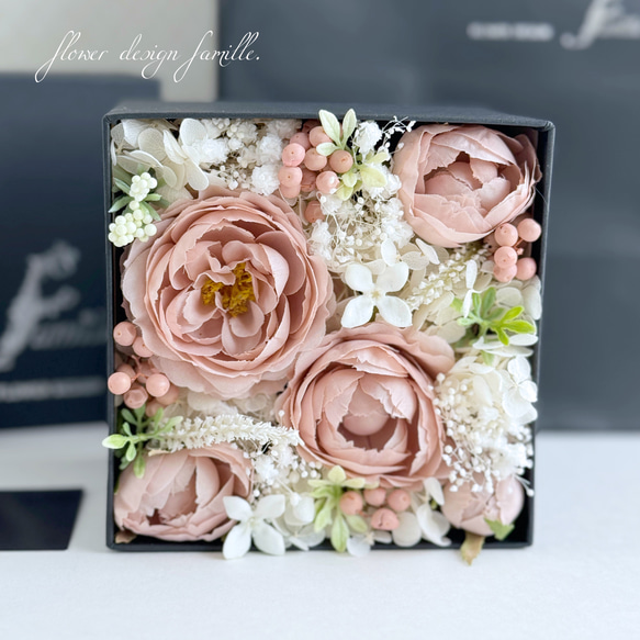 アンティークBoxフラワー❁⃘