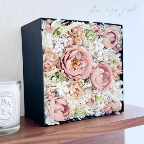 アンティークBoxフラワー❁⃘ Amazon｜JOUR ROSE アンティークボックスアレンジ「chaines