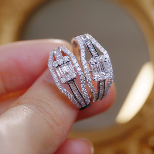 天然ダイヤモンドリング0.7ct k18 指輪・リング パール大好き