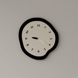 壁掛け時計（振り子なし）サイレントクロック アクリル壁時計 不規則な形の時計 レストラン用 北欧 a-323 1枚目の画像