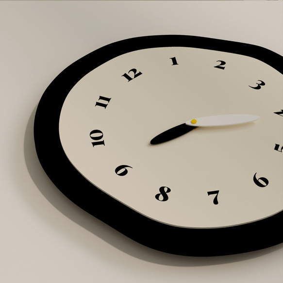 壁掛け時計（振り子なし）サイレントクロック アクリル壁時計 不規則な形の時計 レストラン用 北欧 a-323 5枚目の画像