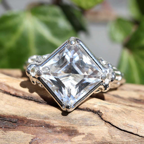 レムリアンシードクリスタル（水晶）・リング【12.5号】-7 指輪