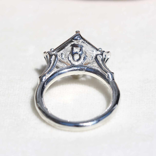 レムリアンシードクリスタル（水晶）・リング【12.5号】-7 指輪