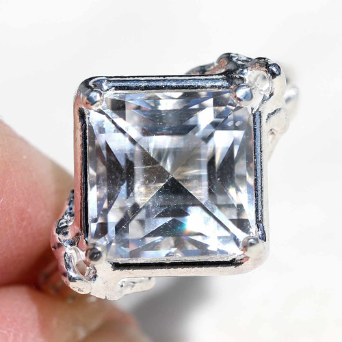 レムリアンシードクリスタル（水晶）・リング【12.5号】-7 指輪