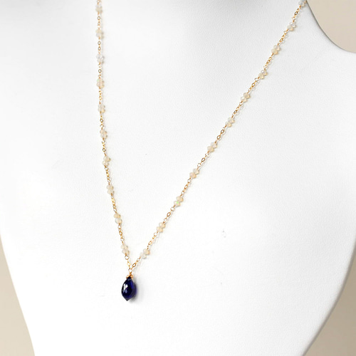 14kgf/極上カット ブルーサファイアシャンデリアシェイプxプレシャス