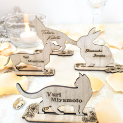 作家様におすすめ】ブランドロゴ入刻印ハンガー 名入れ オリジナル 服