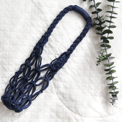 マクラメ❀ボトルホルダー12color <<S,M,Lサイズ>> ハンドバッグ kushu