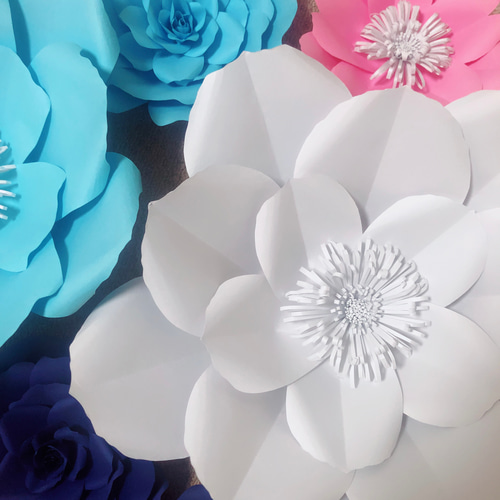 An-zU様ご確認用＊ホワイトブーケお花・葉っぱ