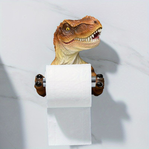 恐竜トイレットペーパーホルダー ティラノサウルス プレゼント