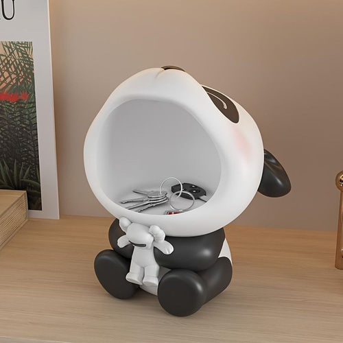 パンダの小物入れ、灰皿、置物