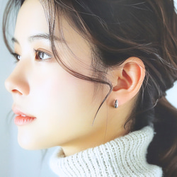☆大人気☆つけっぱなしOK 錆びないサージカルステンレス【小さめティアドロップ gold & silver】ピアス 10枚目の画像