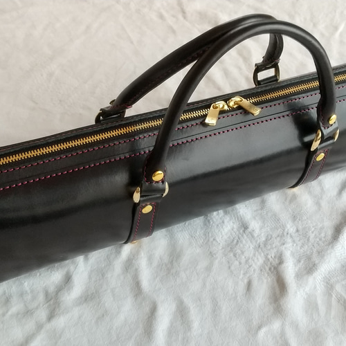 【一点もの】フルートケースカバー　フルートバッグ　ハンドメイド フルハンドメイド・世界に一つだけのフルートバッグはいかが