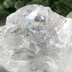 アーカンソー産✨　レインボー　万華鏡　かち割り水晶　ロック水晶　原石　クリスタル 6枚目の画像