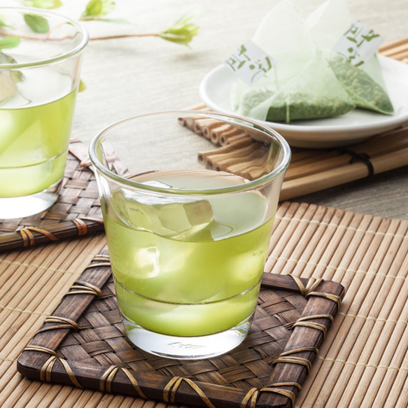 2種の日本茶ギフト 新茶 70g 抹茶入り玄米茶 10袋 風呂敷 お茶 緑茶 茶葉 きよ泉 お歳暮 御歳暮 送料無料 5枚目の画像