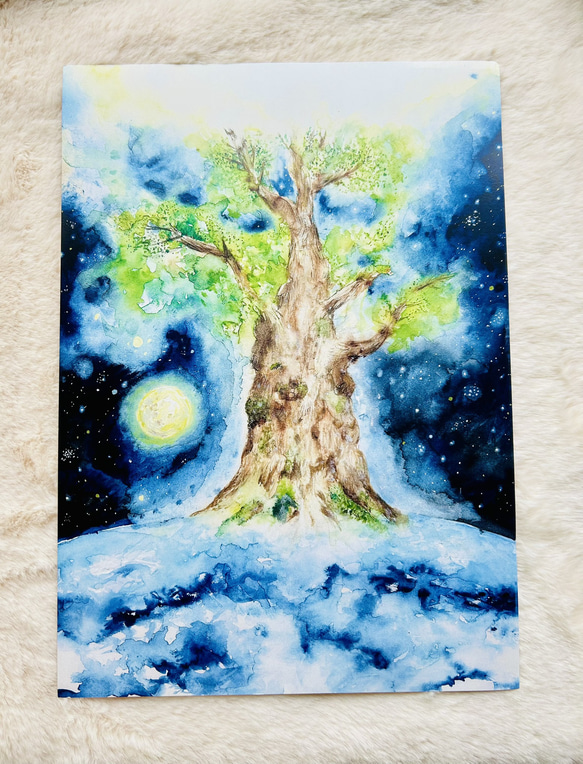川瀬巴水作「平泉雪の金色堂」日本美術版画、木版画、ジクレー