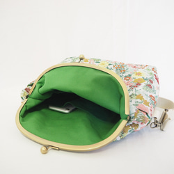 【限量樣品促銷】花卉幻想伽瑪口斜背包 第7張的照片