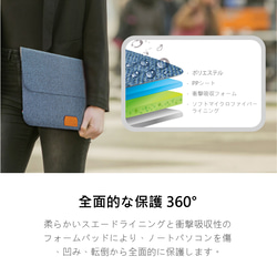 COZI-Stand Sleeve 16-纖薄支架電腦包筆電包-適用15~16吋M1-3 MacBook Air/Pro 第12張的照片