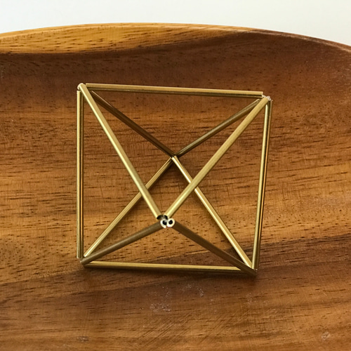 自分で作る真鍮ヒンメリ 八面体 モビール Freemaker 通販 17536365