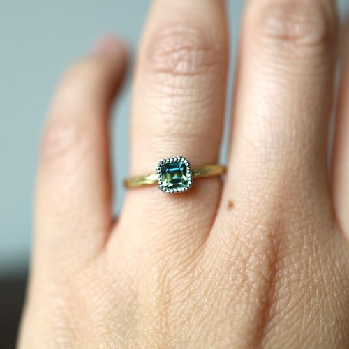 専用です。　Pt900　グリーンサファイア　リング Pt900 グリーンサファイアリング 0.46ct | iichi 日々の暮らしを