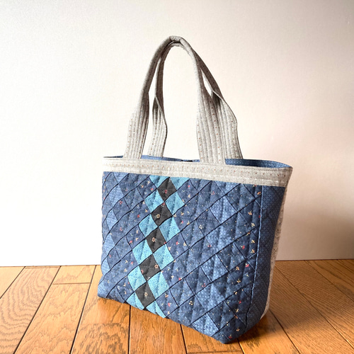 パッチワークキルトバッグ　ハンドメイド パッチワークキルト作家 キルト和 | 遅くなりましたが💦。 新
