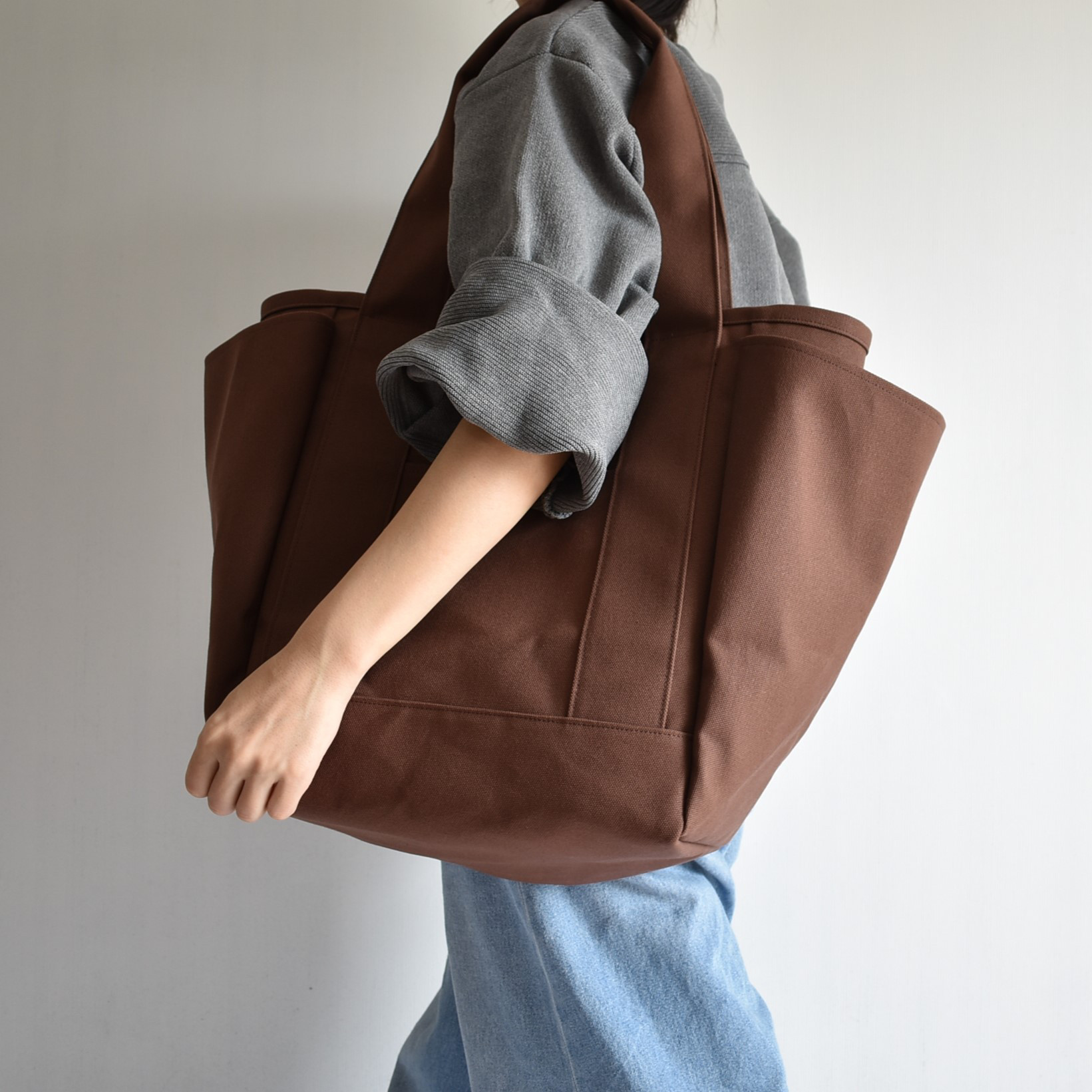 STYLE TOTE BAG（コーヒー/ブラウン）