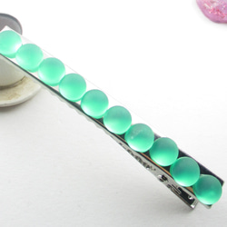 フロストさんが教えてくれた物語は、クォーツを介して夢でも繰り返します♪<創作ヘアクリップ>HC055 2枚目の画像