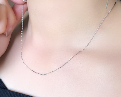 gunda ロングチェーン　ネックレス　シルバー 超美品 6a46aec77ca828de252624255b7970