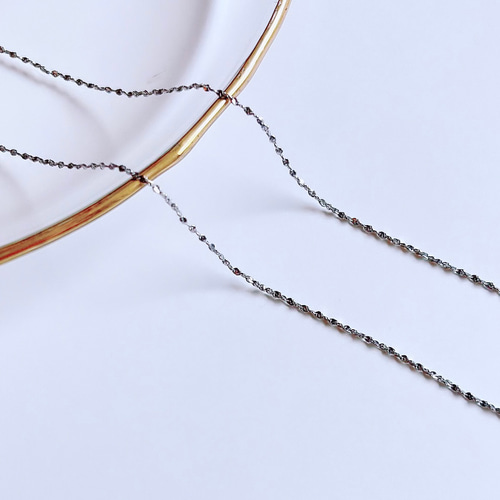 つけっぱなしOK◼︎長さ選べる✨グリッターチェーンネックレス