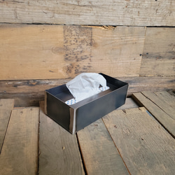 ソファーテーブル ローテープ アイアン 無骨 黒皮鉄 鉄板 2way サイド