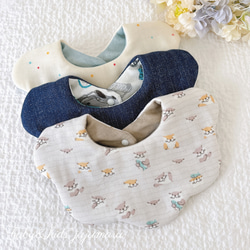 累計1万枚突破！人気のスタイ 】もくもくスタイ*3枚セット／男の子