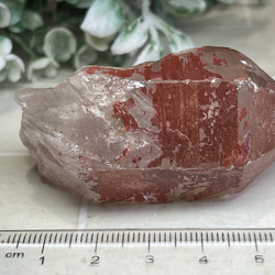 ブラジル ゴイアス州産　レッド　レムリアンシードクリスタル 原石　赤水晶 8枚目の画像