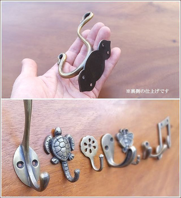 真鍮 取っ手 取手 金具 ドアノブ 家具 キャビネット ハンドル 引き出し アンティーク 　(真鍮／ブラス）No.069 3枚目の画像