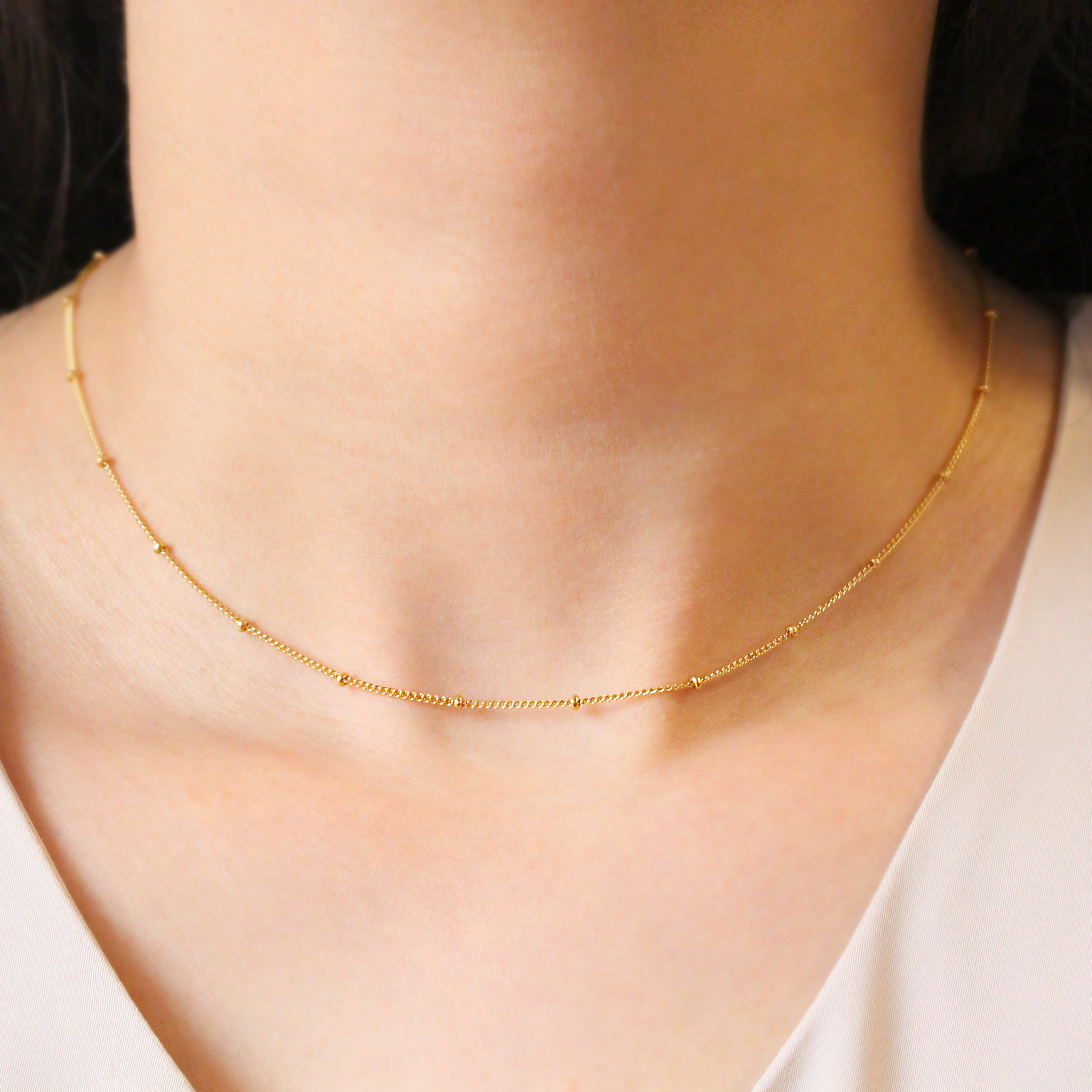 再販×6】秋コーデに✨つけっぱなし K14GF シンプル ボール