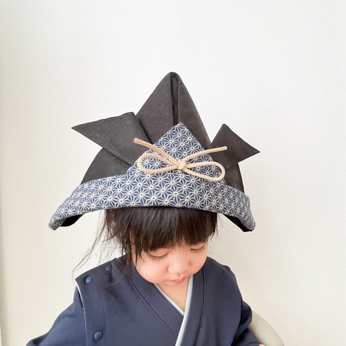 兄弟でお揃い】被れる兜 フェルト兜 兜 こどもの日飾り 兜飾り 帽子