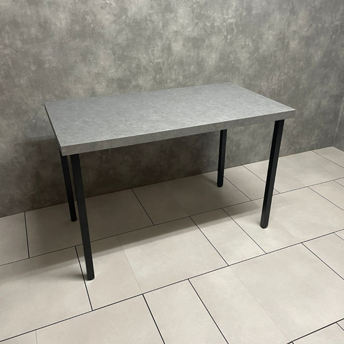 パソコンデスク 幅110cm 奥行60cm コンクリート調 モルタル調 机