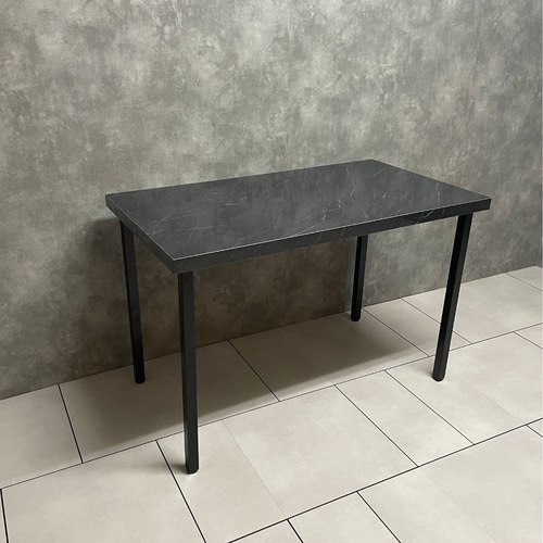 【在宅ワーカー必見❕】 モルタル調デスク120cm×60cm パソコンデスク 幅110cm 奥行60cm コンクリート調 モルタル調 机