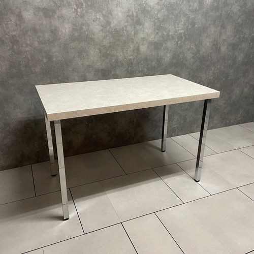 【在宅ワーカー必見❕】 モルタル調デスク120cm×60cm パソコンデスク 幅110cm 奥行60cm コンクリート調 モルタル調 机