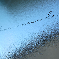 メッセージシリーズ＊ Have a nice day 筆記体 ステッカー インテリアステッカー カフェ風 ウォール 2枚目の画像