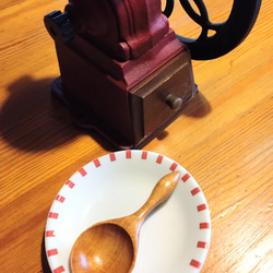 桜で作ったコーヒーメジャースプーン 1枚目の画像