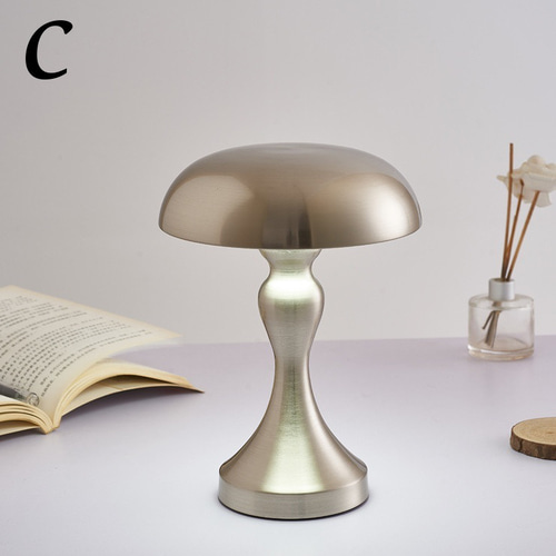 優雅な曲線美目に優しいLEDテーブルランプ7段階調光