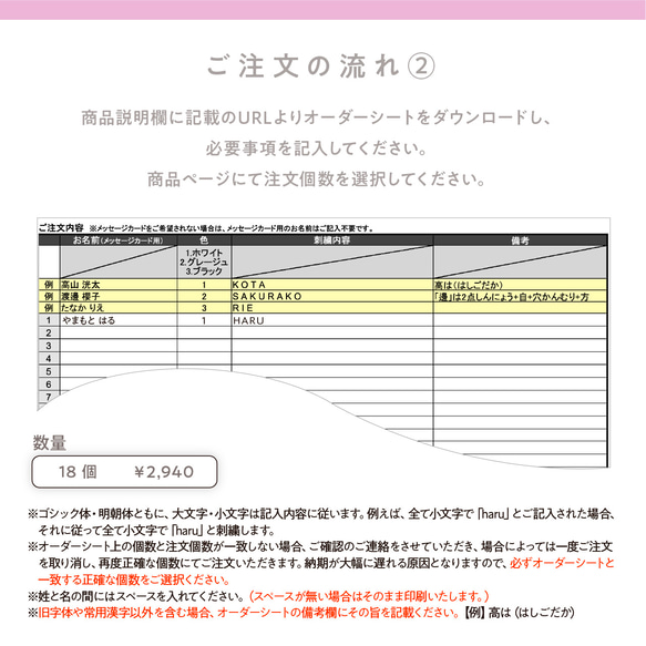 [大口注文ページ]お名前キーホルダー 刺繍 名入れ ネームタグ *** **** 卒園 haru ★+*☆+*★+*☆+*★+*☆+*★+*☆ xls ods