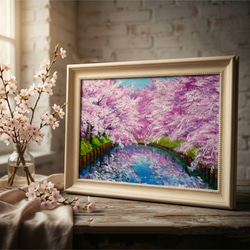 油絵 油彩 油彩画 絵 絵画【マーガレットのお花畑】 絵画 HR 通販